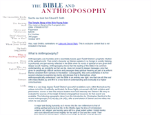 Tablet Screenshot of bibleandanthroposophy.org